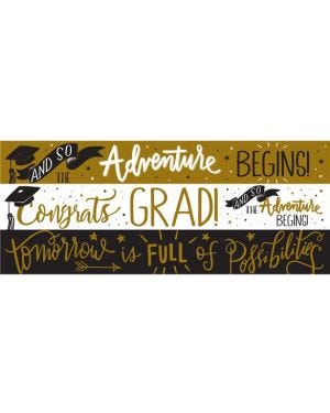Graduation Paper Banners - 1m (3pk)