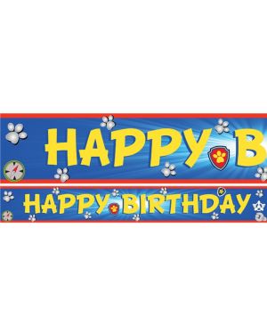 Paw Patrol Style Paper Banners - 1m (3pk)