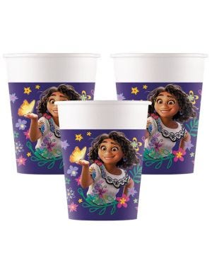 Encanto Paper Cups - 200ml (8pk)