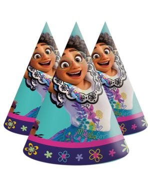 Encanto Paper Party Hats (6pk)