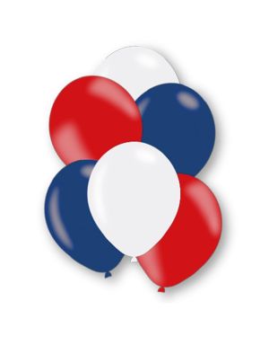 Red, White &amp; Blue Balloons - 11&quot; Latex (24pk)