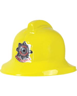 Yellow Fire Chief Hat - Child