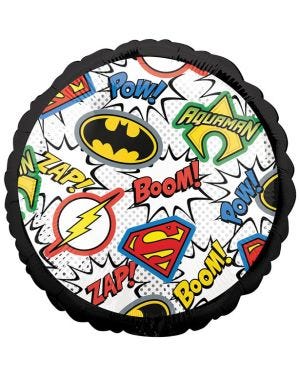 Justice League Crest Balloon - 18&quot; Foil