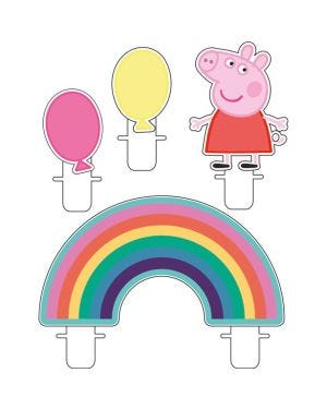 Peppa Pig Candles (4pk)