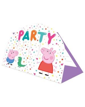 Peppa Pig Invitations (8pk)