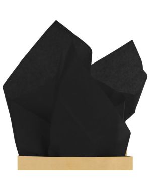 Black Tissue Paper - 50cm (6 sheets)