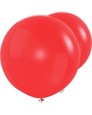 Red Giant Balloons - 36&quot; Latex (2pk)