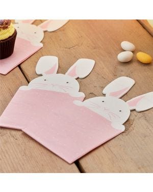 Peaking Bunny Napkins (16pk)