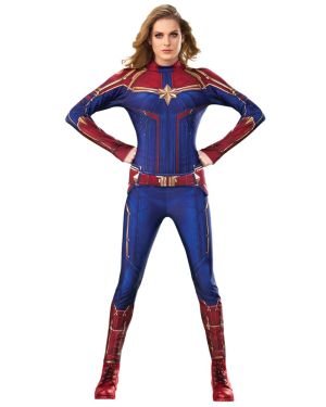 Captain Marvel Hero Suit - Adult Costume