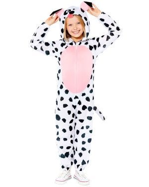 Dalmatian Dog Onesie - Child Costume