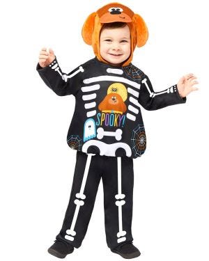 Hey Duggee Skeleton - Toddler Costume