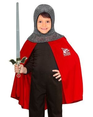 Medieval Knight Cape - Child Costume