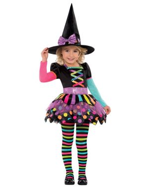 Miss Matched Witch - Toddler and Child Costume