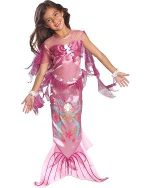 Pink Mermaid - Child Costume