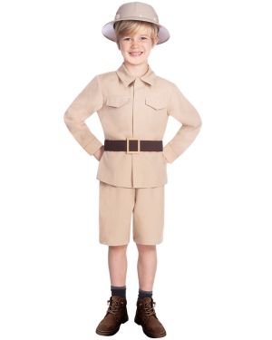 Safari Boy - Child Costume
