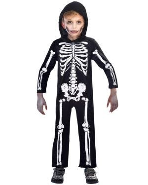 Skeleton Jumpsuit - Child Costume