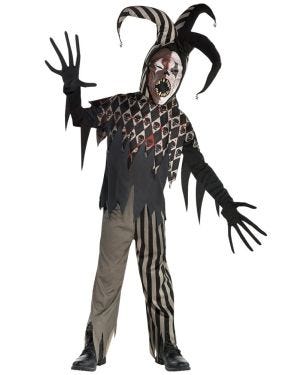 Twisted Jester - Child and Teen Costume