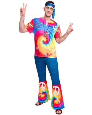 60s Free Spirit Hippie - Adult Costume