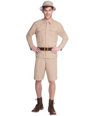 Safari Man - Adult Costume