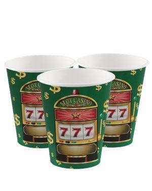 Casino Paper Cups - 250ml (10pk)