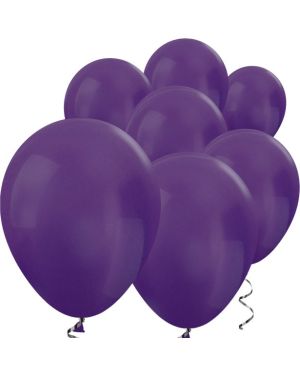 Violet Metallic Mini Balloons - 5&quot; Latex Balloons (100pk)