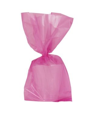 Hot Pink Large Cello Party Bags - 29cm (25pk)