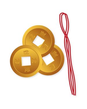 Chinese New Year Lucky Coins (24pk)