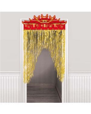 Chinese New Year Door Curtain - 99cm x 1.4m