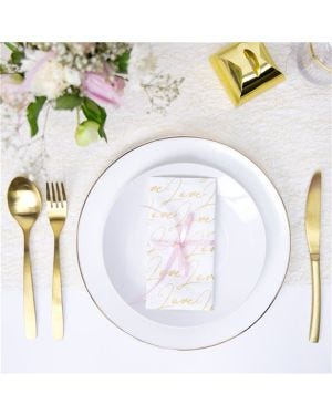 Gold Mesh Table Runner - 9m