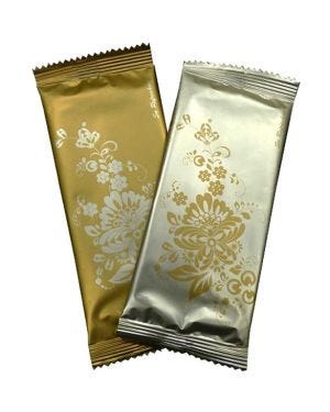 Classic Foil Wet Towel