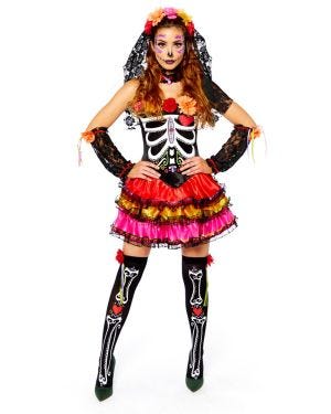 Day of the Dead Senorita - Adult Costume