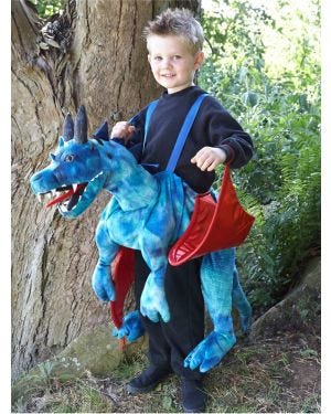 Ride on Dragon - Child Costume