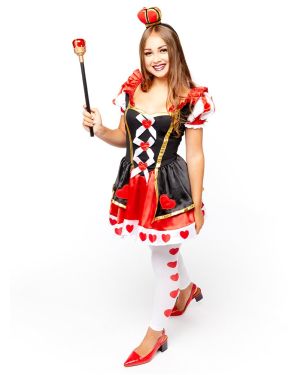Miss Queen of Hearts - Child and Teen Costume
