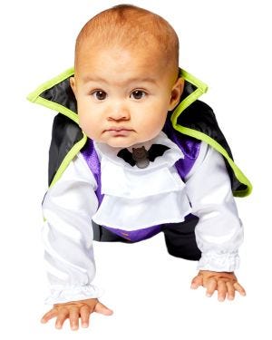 Dinky Dracula - Baby and Toddler Costume