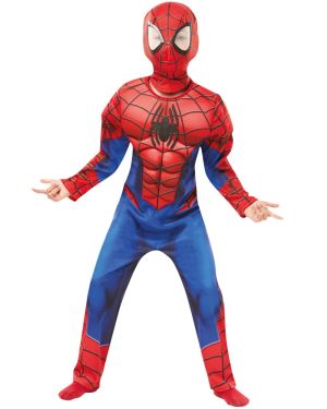 Spiderman Deluxe Padded Chest - Child Costume