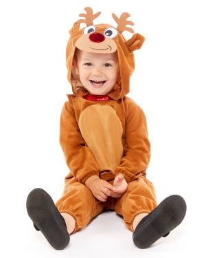 Rudolph The Reindeer - Baby and Toddler Costume