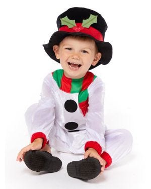 Little Snowman - Baby and Toddler Costume