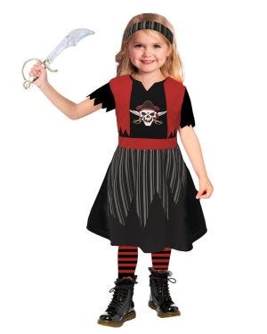 Pirate Girl Set - Child Costume