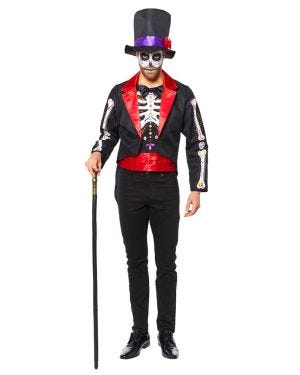 Day of the Dead Jacket - Adult Costume