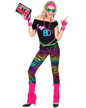 80s Girl - Adult Costume
