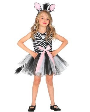 Zebra Dress - Child Costume