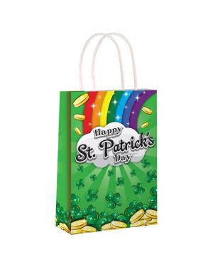 St Patrick&#039;s Day Paper Party Bag - 21cm
