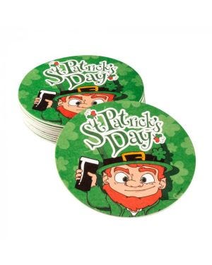 St Patrick&#039;s Day Beer Mats (10pk)