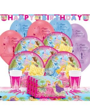 Disney Princess Summer Palace - Deluxe Party Pack for 8