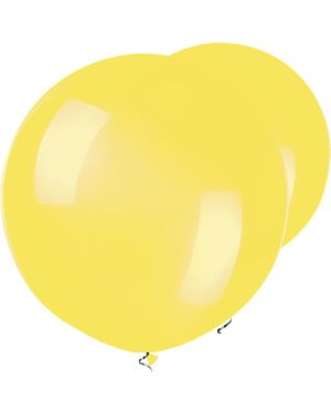 Yellow Large Balloons - 36&quot; Latex (10pk)