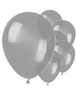 Silver Balloons - 11&quot; Latex (100pk)
