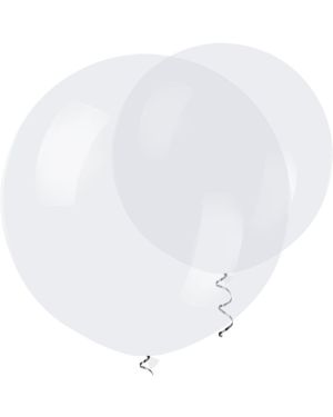 Clear Large Balloons - 36&quot; Latex (10pk)
