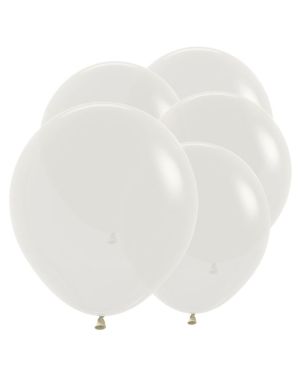 Pastel Dusk Cream Balloons - 18&quot; Latex (25pk)
