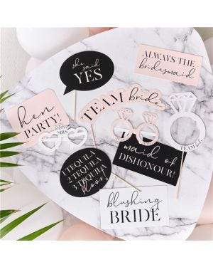 Future Mrs Photobooth Props