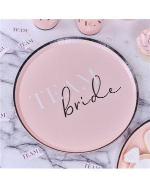 Future Mrs Team Bride Paper Plates - 25cm (8pk)